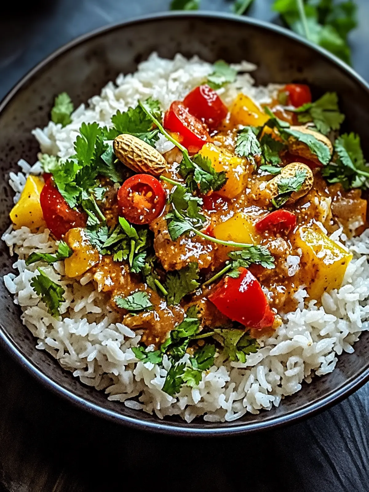 Delicious Rice Salad with Peanut-Chili Dressing to Wow You 3 Rice Salad with Peanut-Chili Dressing