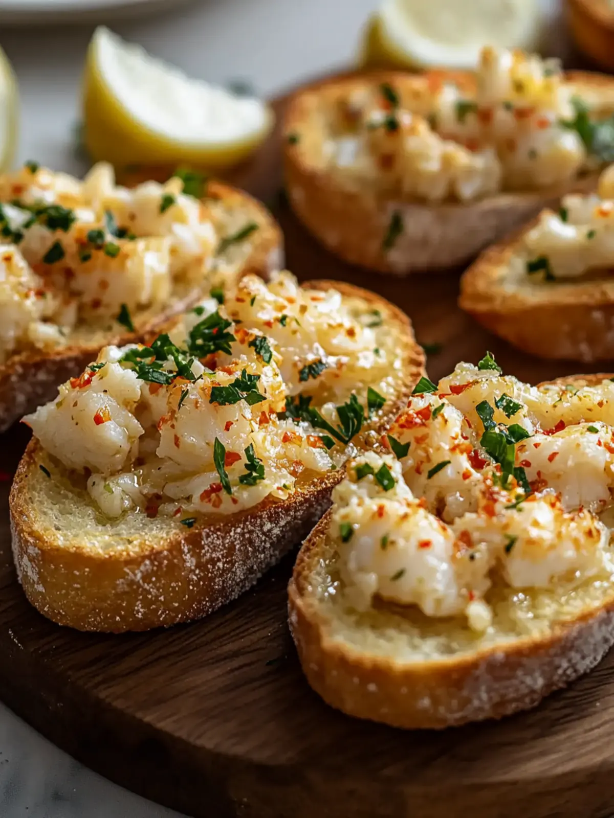 Garlic Butter Crab Toasts That Wow at Every Gathering 3 Garlic Butter Crab Toasts