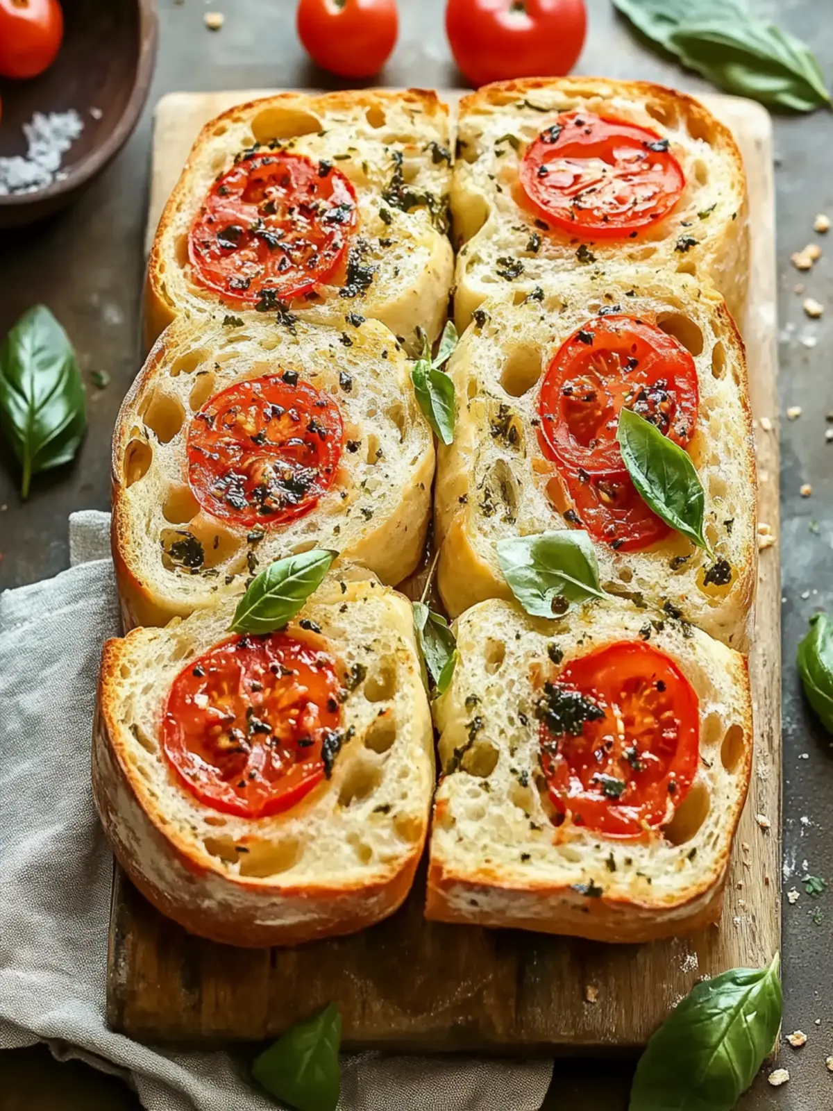 Savory Caprese Bread: A Quick Twist on Italian Comfort Food 4 Caprese Bread