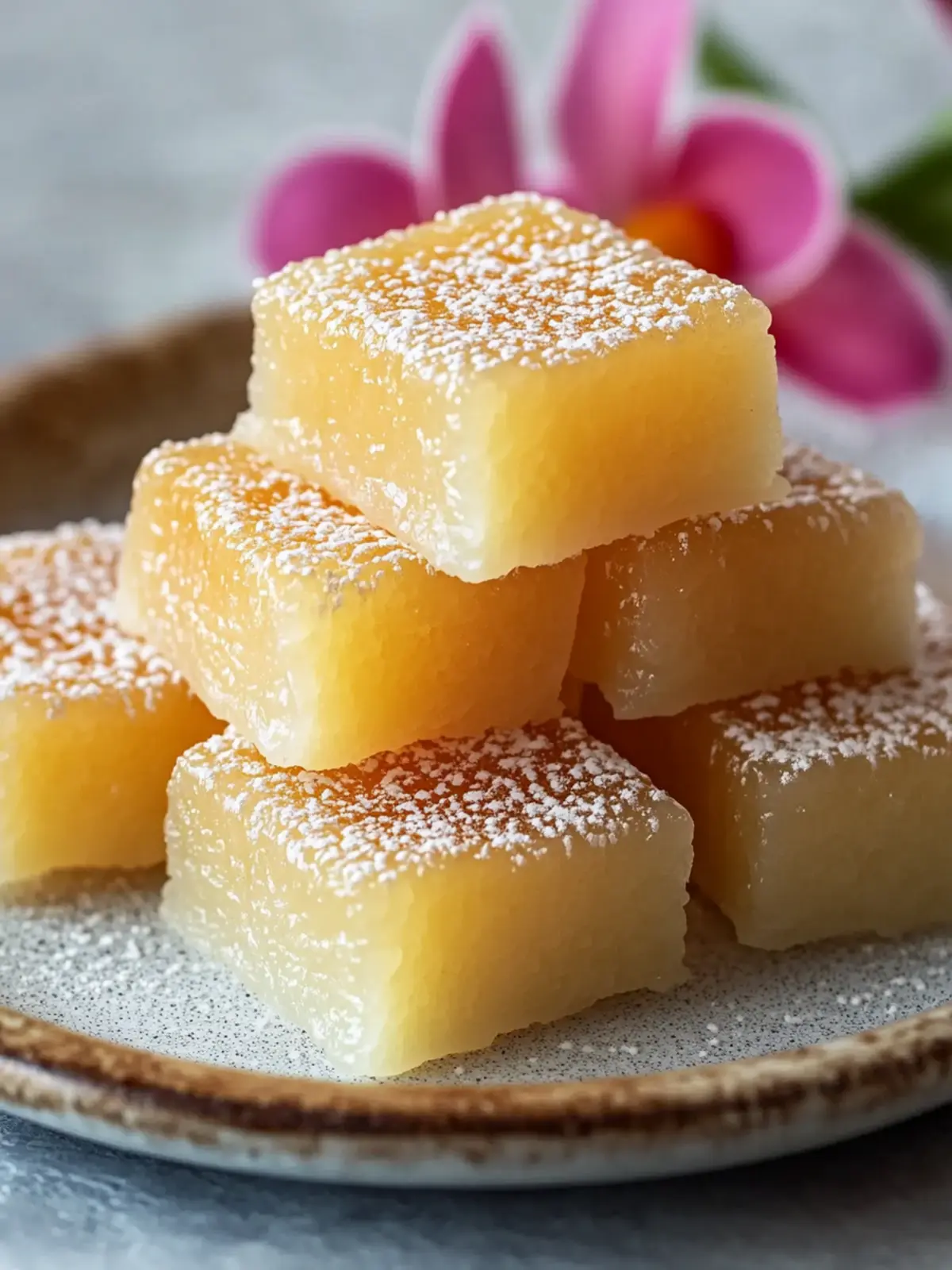 Hawaiian Butter Mochi