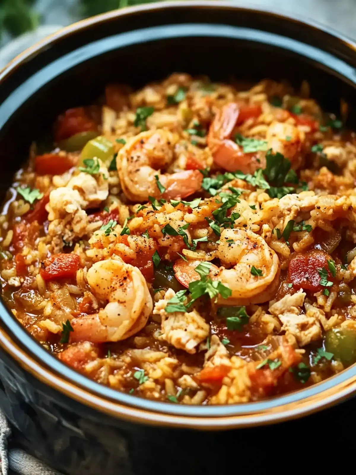 Crockpot Jambalaya: A Hearty Comfort Meal for Busy Nights 4 Crockpot Jambalaya