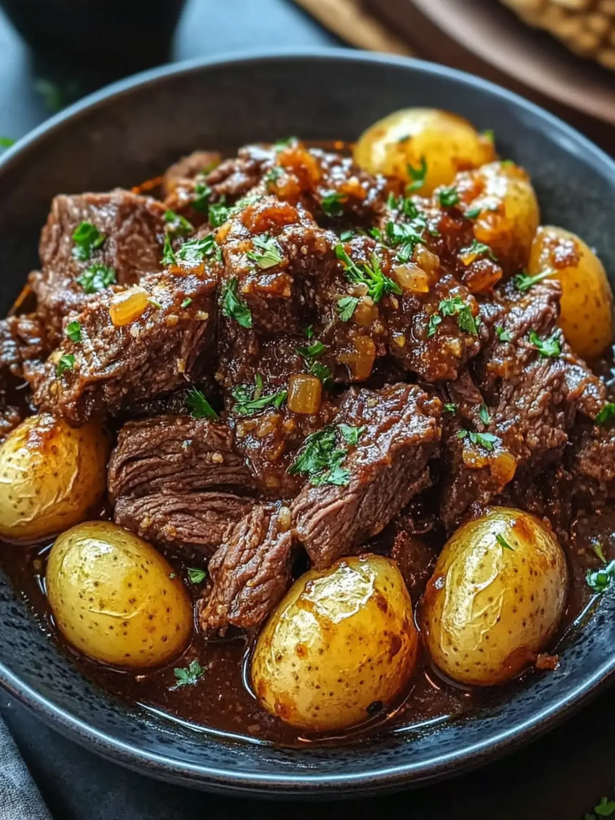 Slow Cooker Garlic Butter Beef with Potatoes: Ultimate Comfort Meal 3 Slow Cooker Garlic Butter Beef with Potatoes