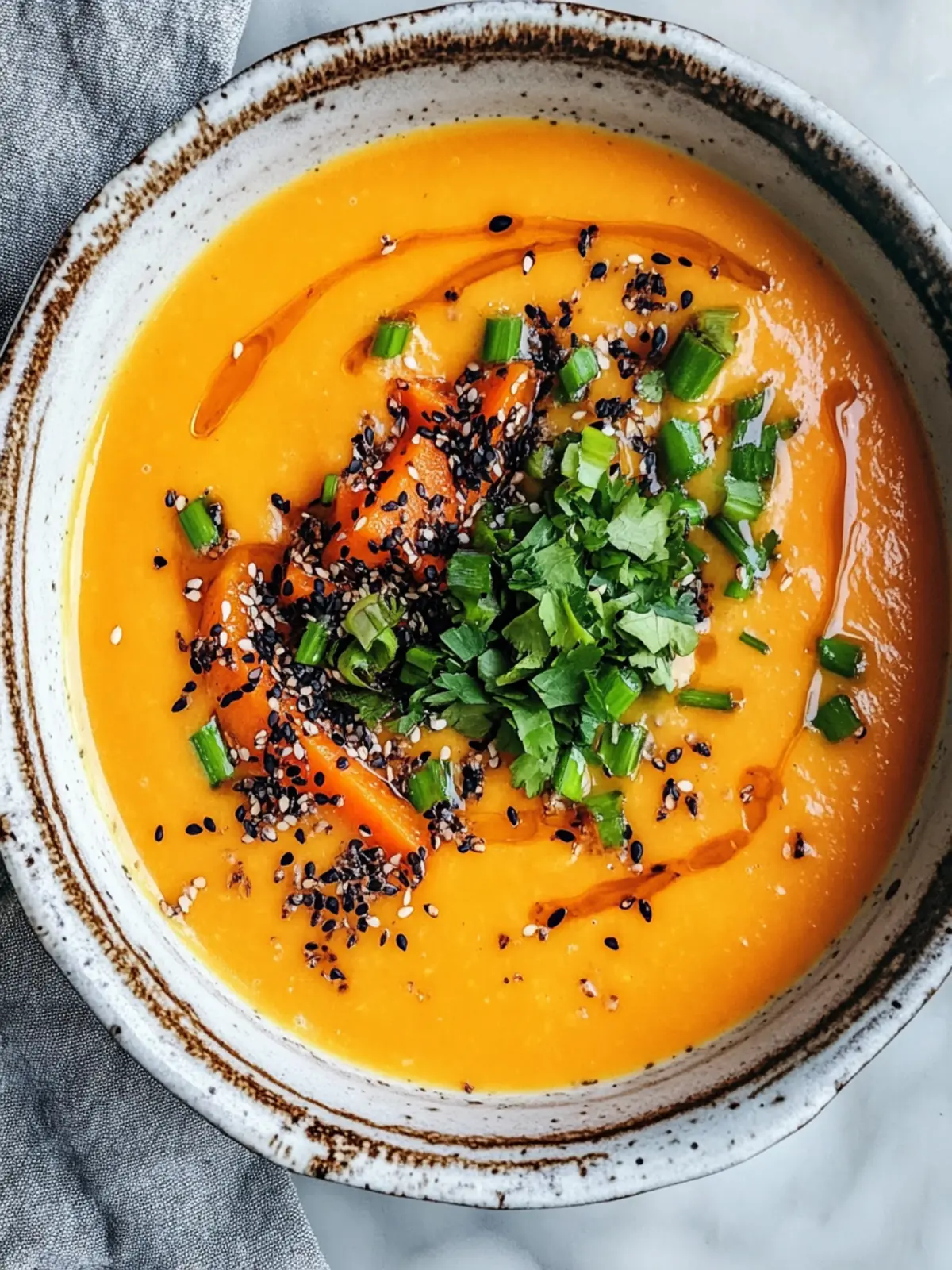 Spicy Miso Carrot Soup: Your New Favorite Vegan Comfort Dish 3 Spicy Miso Carrot Soup