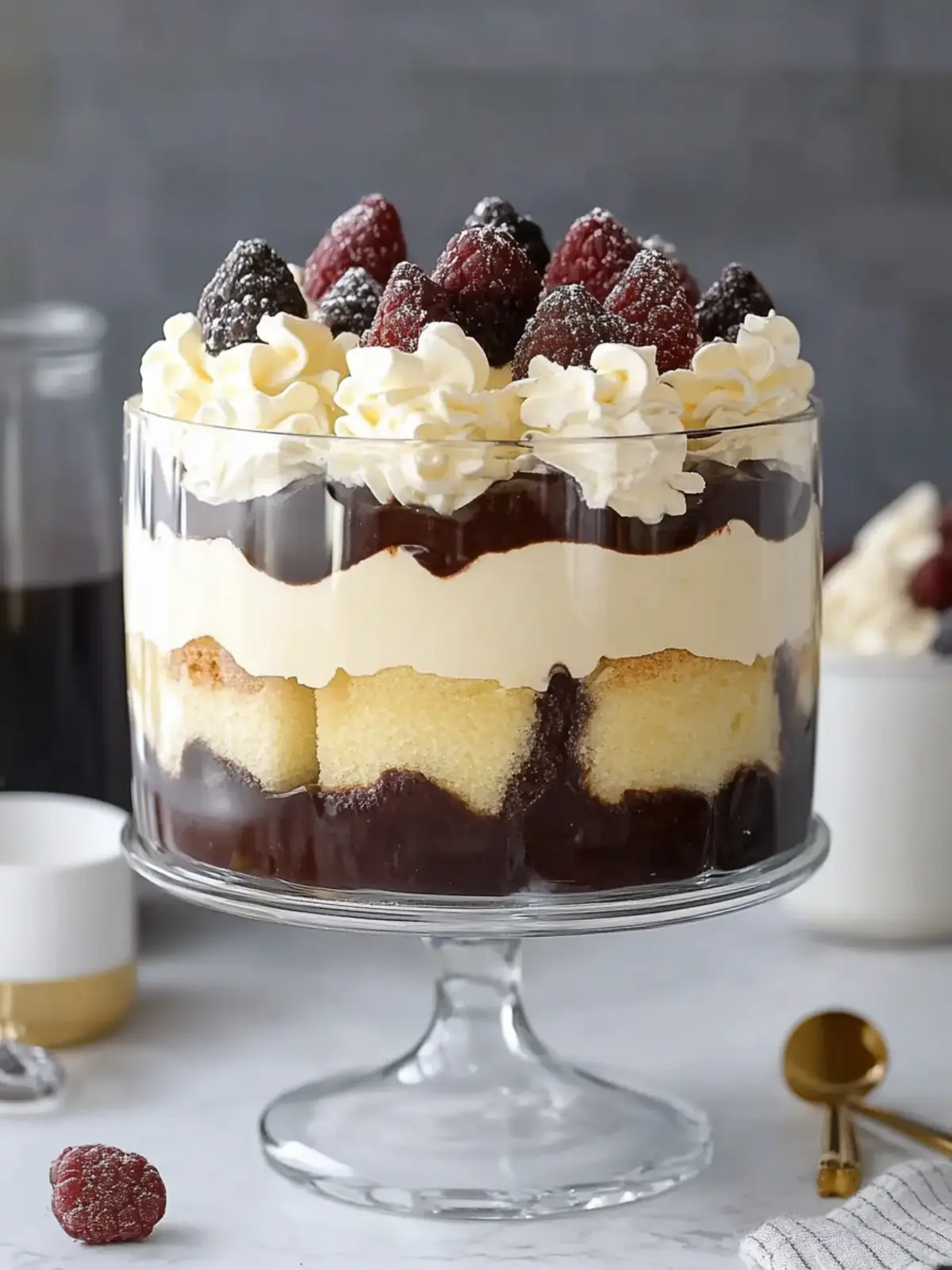 Irresistible Boston Cream Pie Trifle You'll Love To Make! 4 Boston Cream Pie Trifle