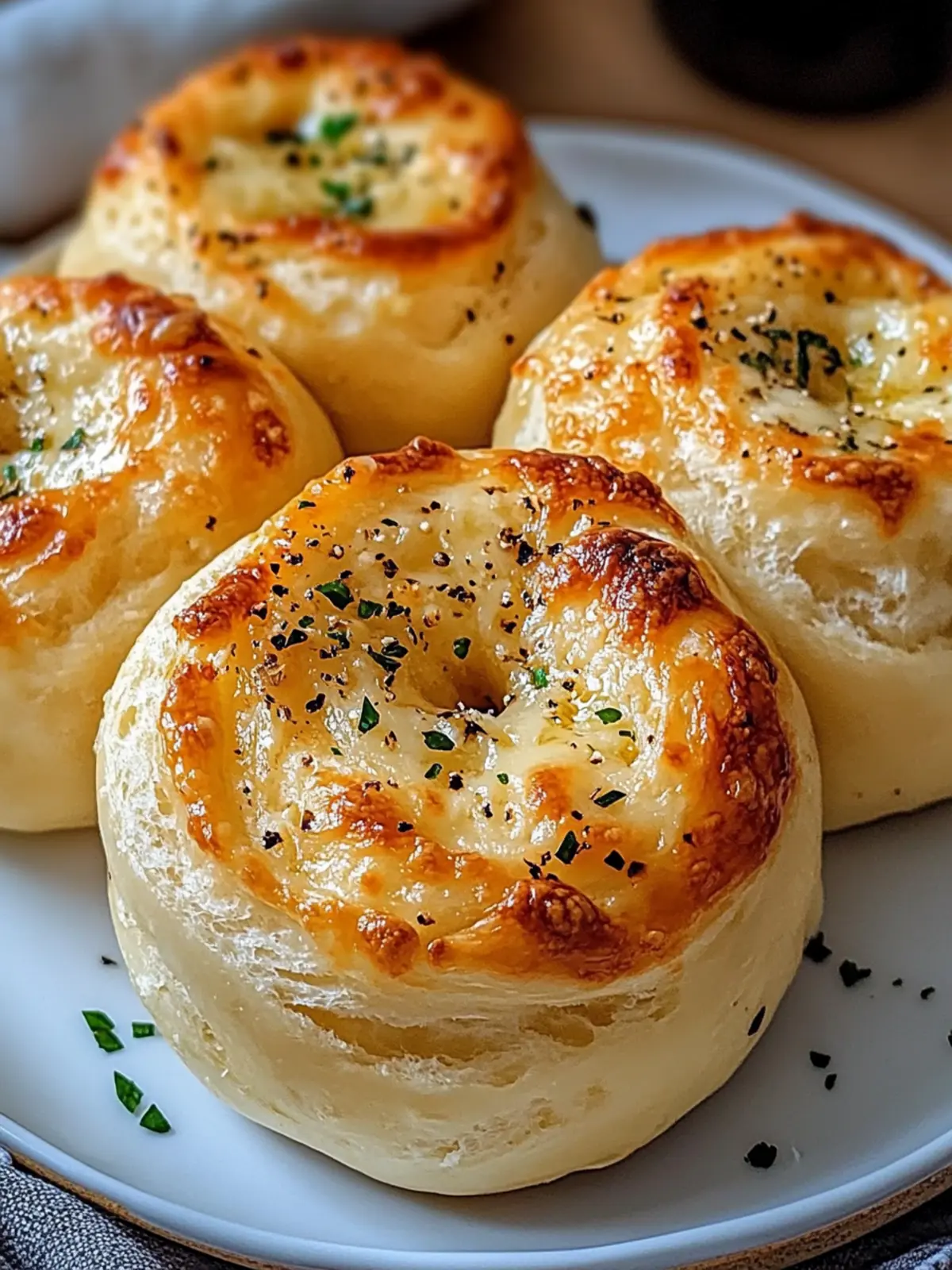 Garlic Cheese Rolls: Indulge in Soft, Cheesy Perfection 4 Garlic Cheese Rolls