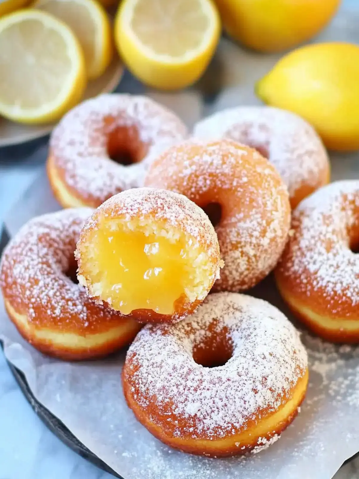 Lemon Curd Filled Donuts That Will Brighten Your Day 2 Lemon Curd Filled Donuts