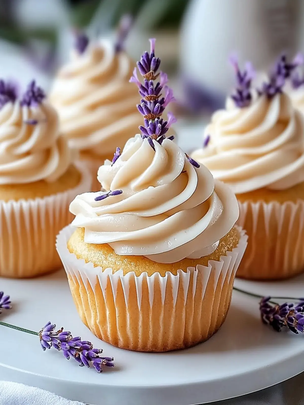 Lavender Honey Cupcakes: Indulge in a Floral Fantasy 4 Lavender Honey Cupcakes