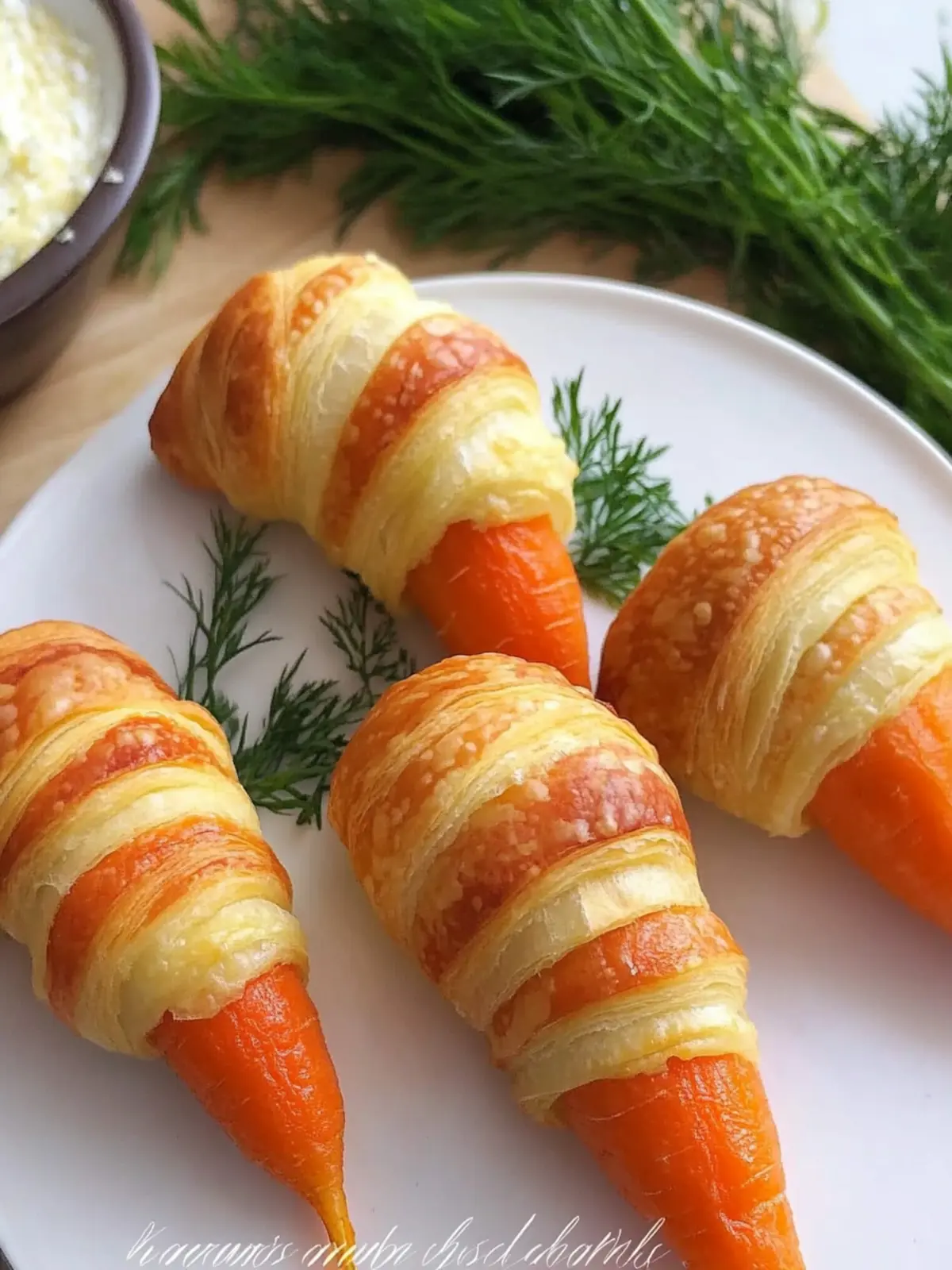 Crescent Roll Carrots