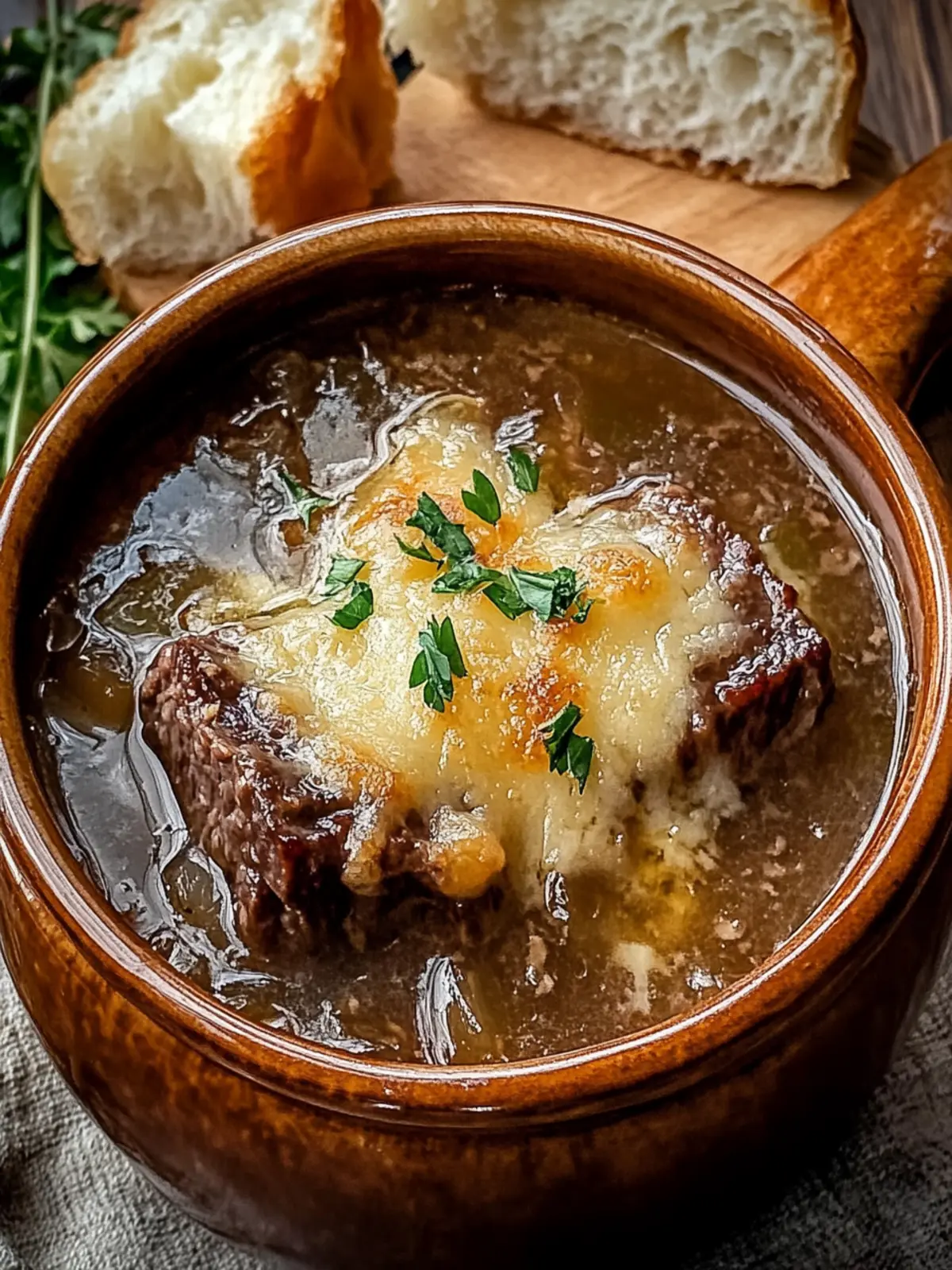 Heartwarming French Onion Beef Short Rib Soup for Cozy Nights 3 French Onion Beef Short Rib Soup