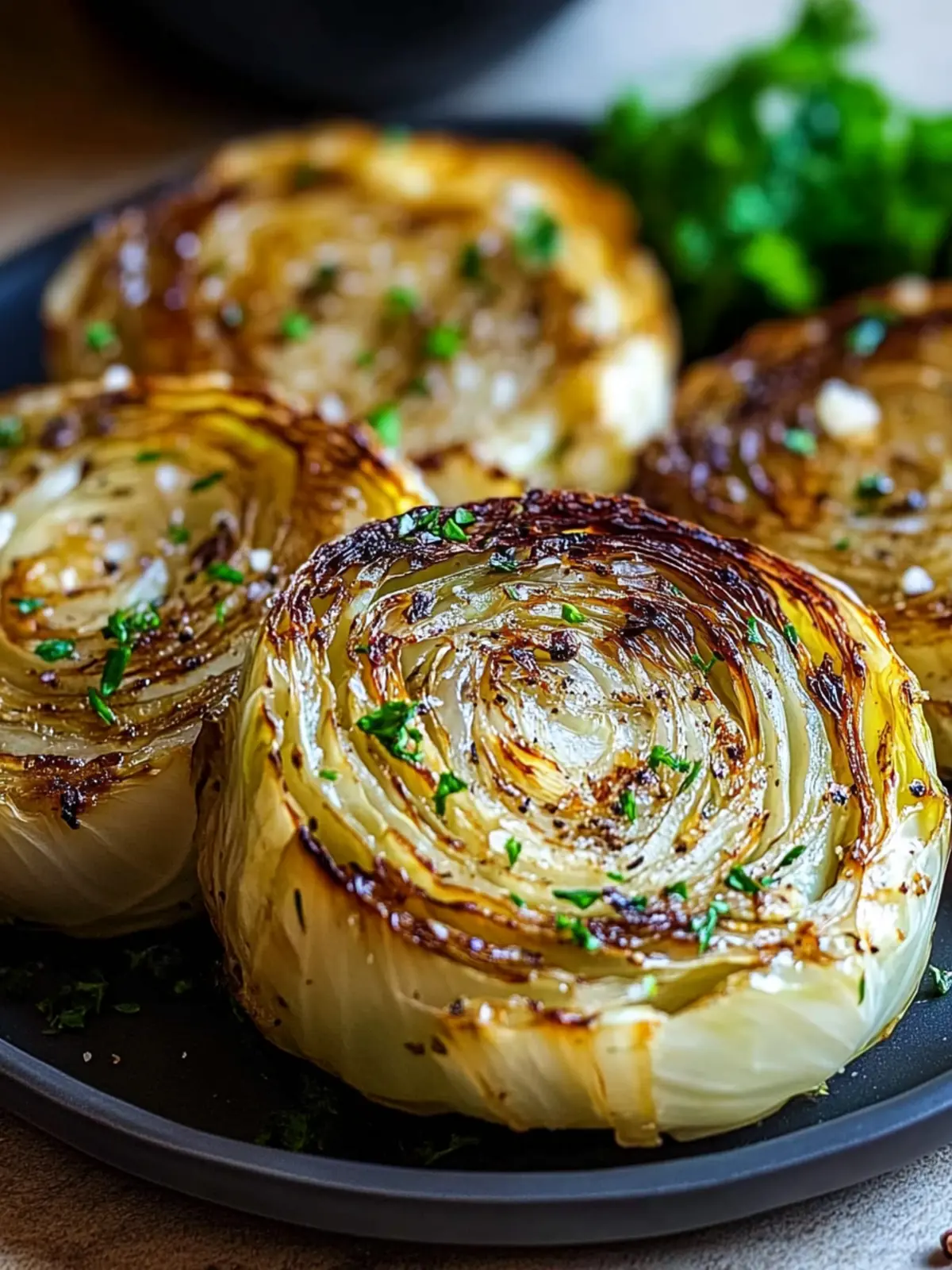 Oven Roasted Garlic Cabbage Steaks You’ll Crave Again and Again 5 Oven Roasted Garlic Cabbage Steaks