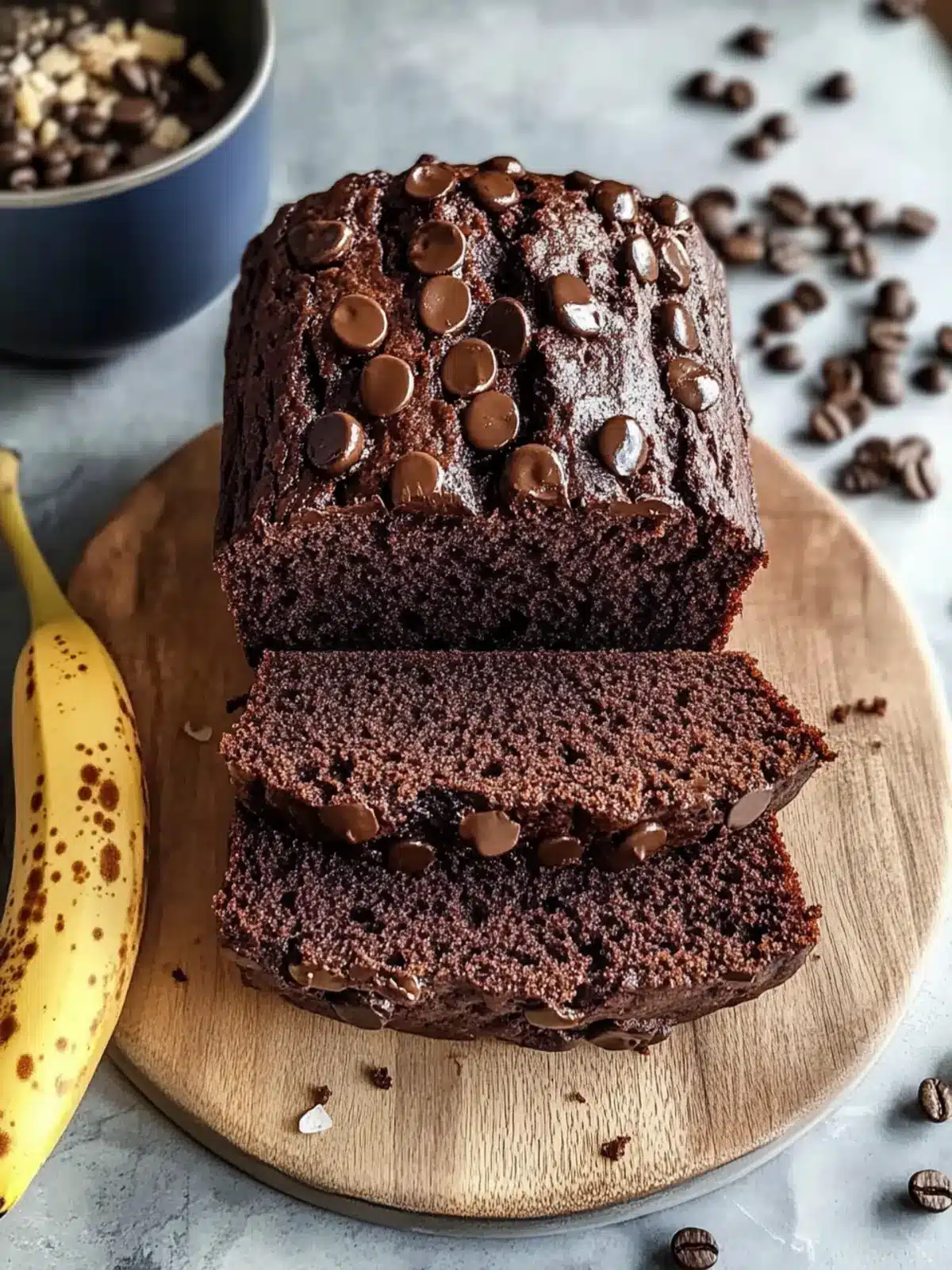 Moist Chocolate Espresso Banana Bread You'll Crave Daily 5 Chocolate Espresso Banana Bread
