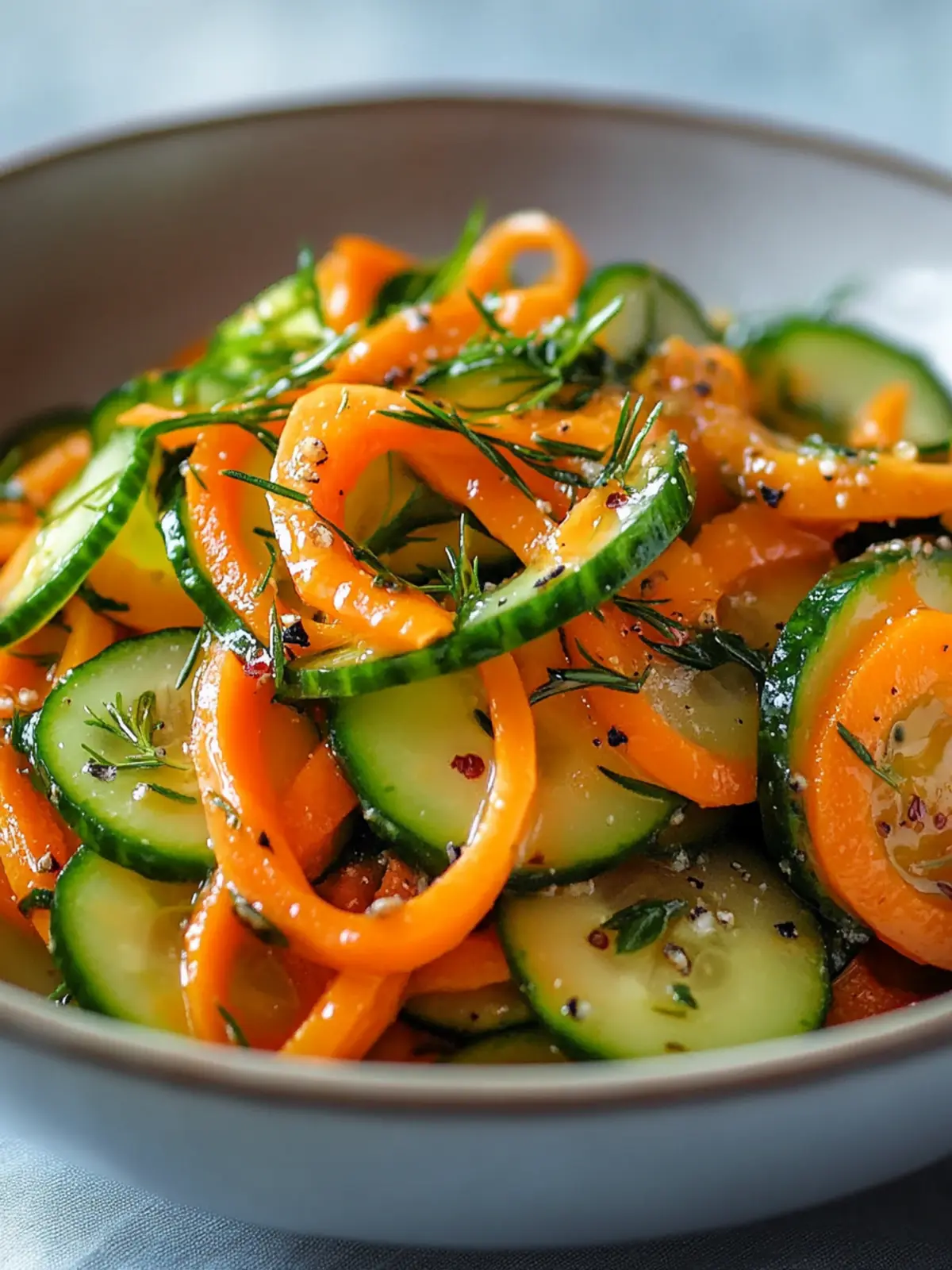 Spicy Cucumber Carrot Salad for a Refreshing Summer Twist 5 Cucumber Carrot Salad