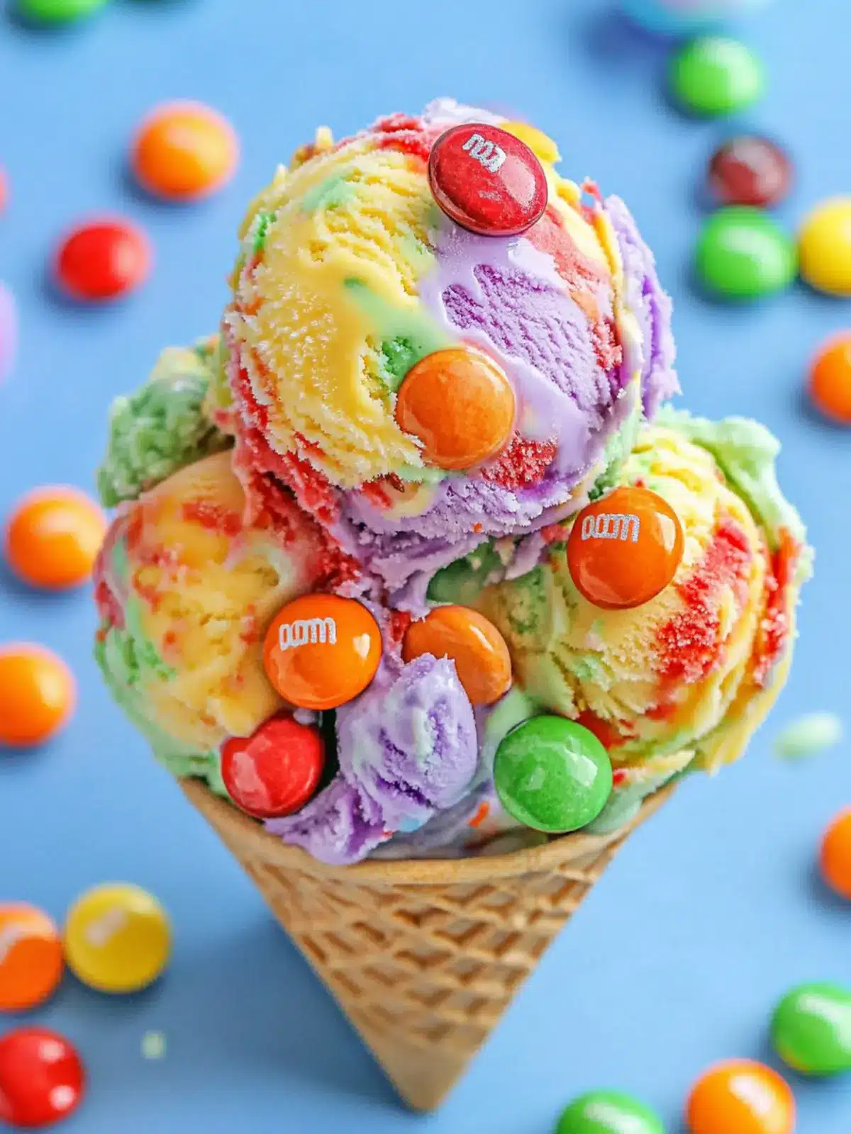 Skittles Ice Cream: A Colorful No Churn Delight for Everyone 5 Skittles Ice Cream
