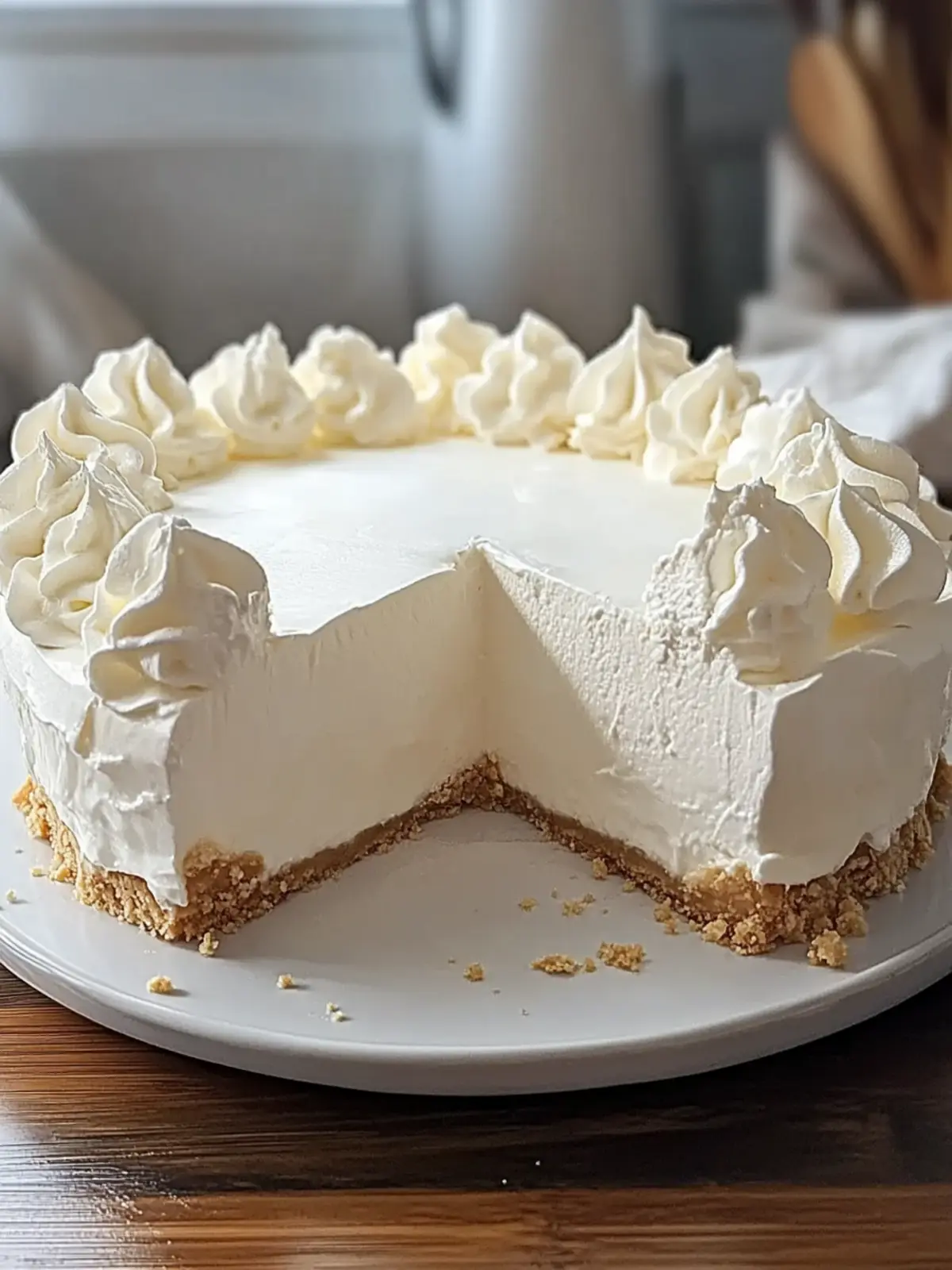 Delicious No-Bake Marshmallow Whip Cheesecake You'll Love 4 Marshmallow Whip Cheesecake
