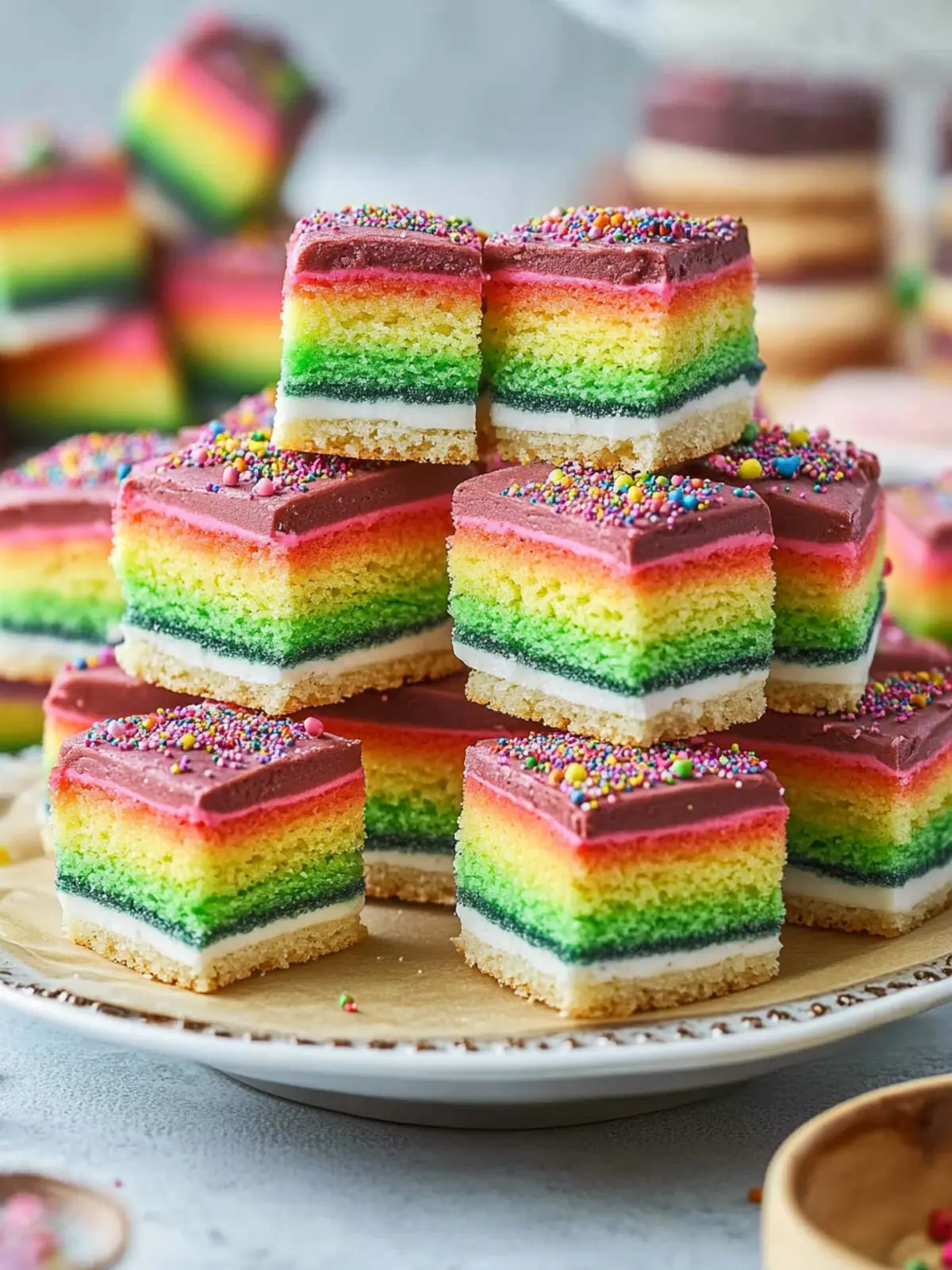 Italian Rainbow Cookies – Your Festive Treat for Any Celebration 2 Italian Rainbow Cookies