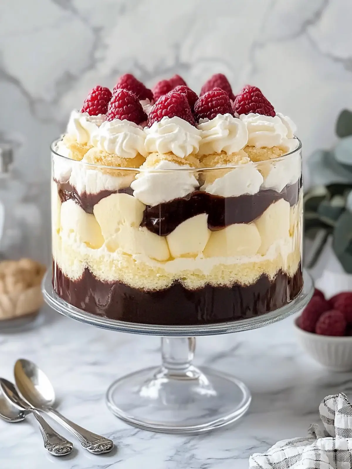 Irresistible Boston Cream Pie Trifle You'll Love To Make! 2 Boston Cream Pie Trifle