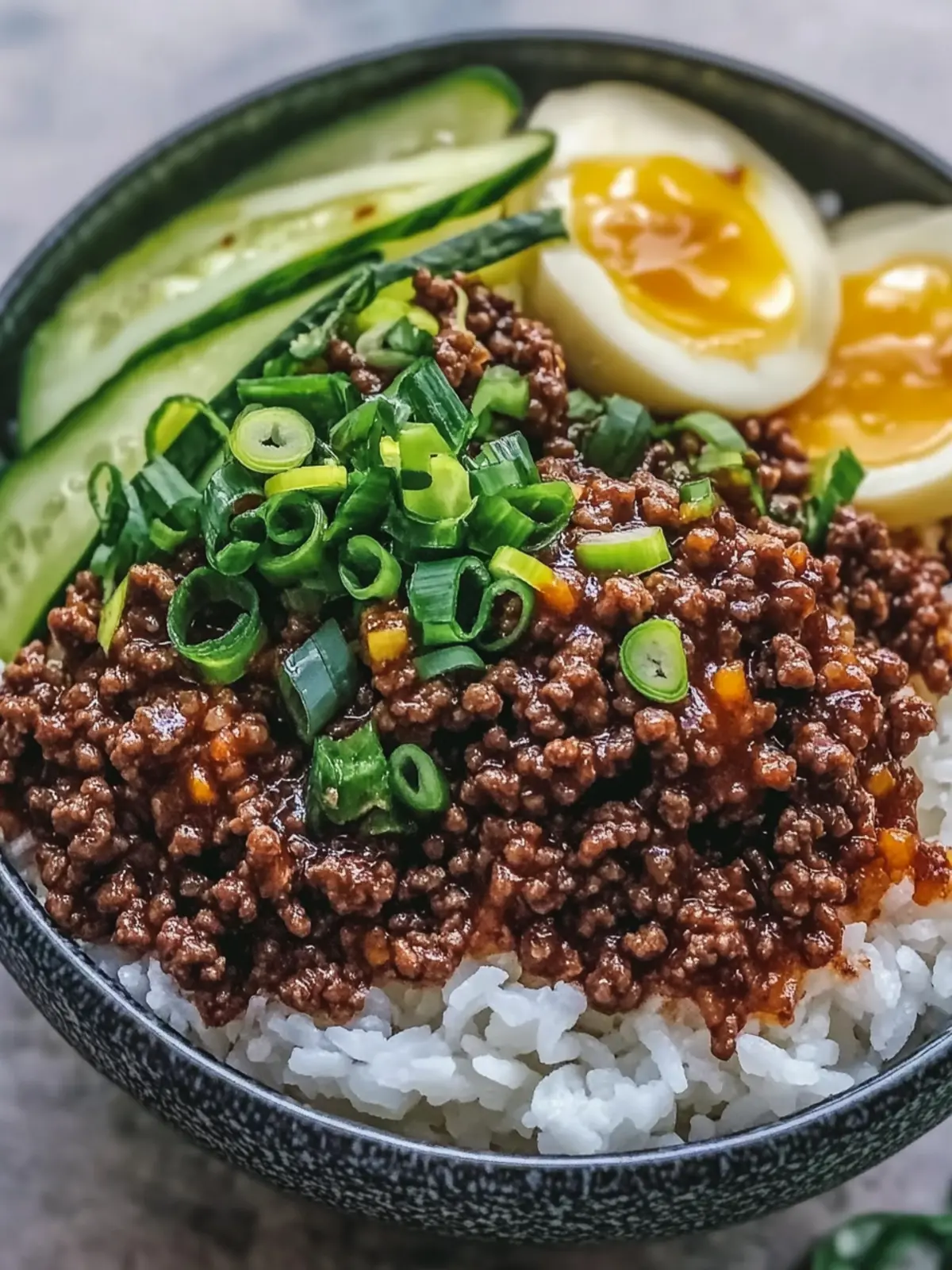 Korean Ground Beef Bowl: Quick, Flavorful Family Dinner Delight 5 Korean Ground Beef Bowl