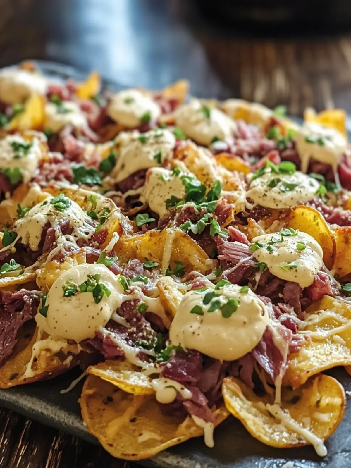 Savor St. Patrick's Day Irish Nachos with Corned Beef & Cabbage 5 St. Patricks Day Irish Nachos Recipe With Corned Beef and Cabbage