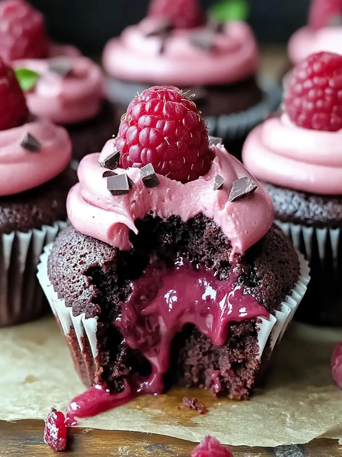 Decadent Raspberry Chocolate Lava Cupcakes That Wow Every Time 5 Raspberry Chocolate Lava Cupcakes