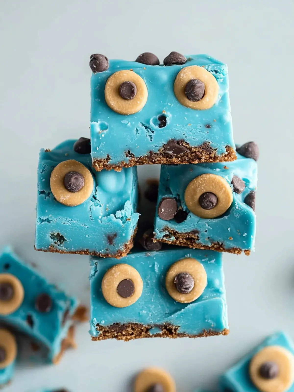 Get Creative with Cookie Monster Fudge: Easy No-Bake Fun! 3 Cookie Monster Fudge