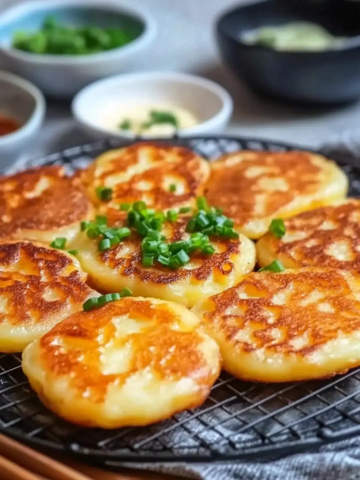Crispy Korean Cheese Potato Pancakes You'll Love to Make 5 Korean Cheese Potato Pancakes