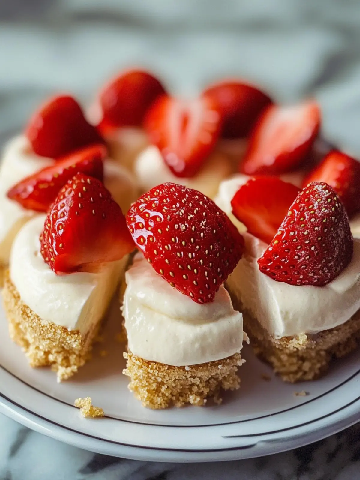 Cheesecake Deviled Strawberries: A Decadent No-Bake Delight 3 Cheesecake Deviled Strawberries