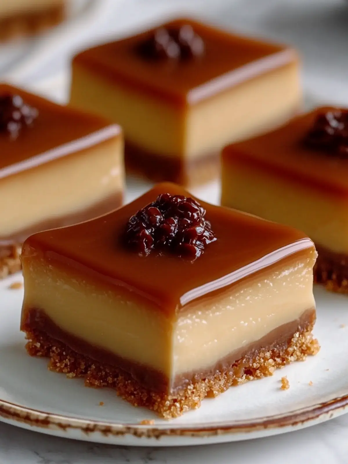 Decadent Dulce de Leche Cheesecake Bars for Sweet Moments 5 Dulce de Leche Cheesecake Bars