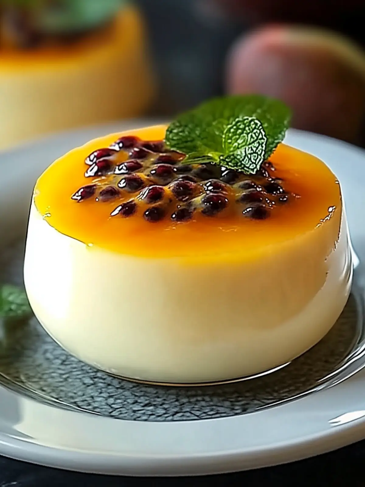 Passion Fruit Panna Cotta - A Tropical Twist for Summer Bliss 5 Passion Fruit Panna Cotta