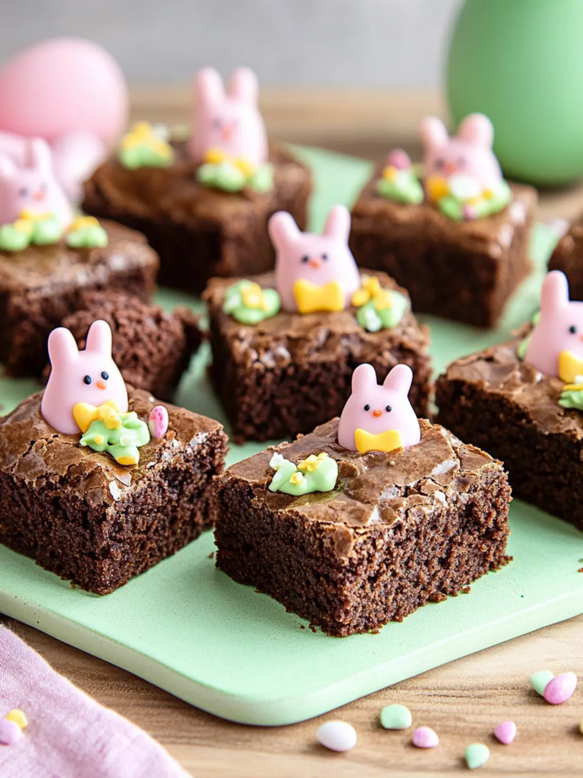 Sweet Easter Bunny Brownies: A Festive Spring Treat 3 Easter Bunny Brownies
