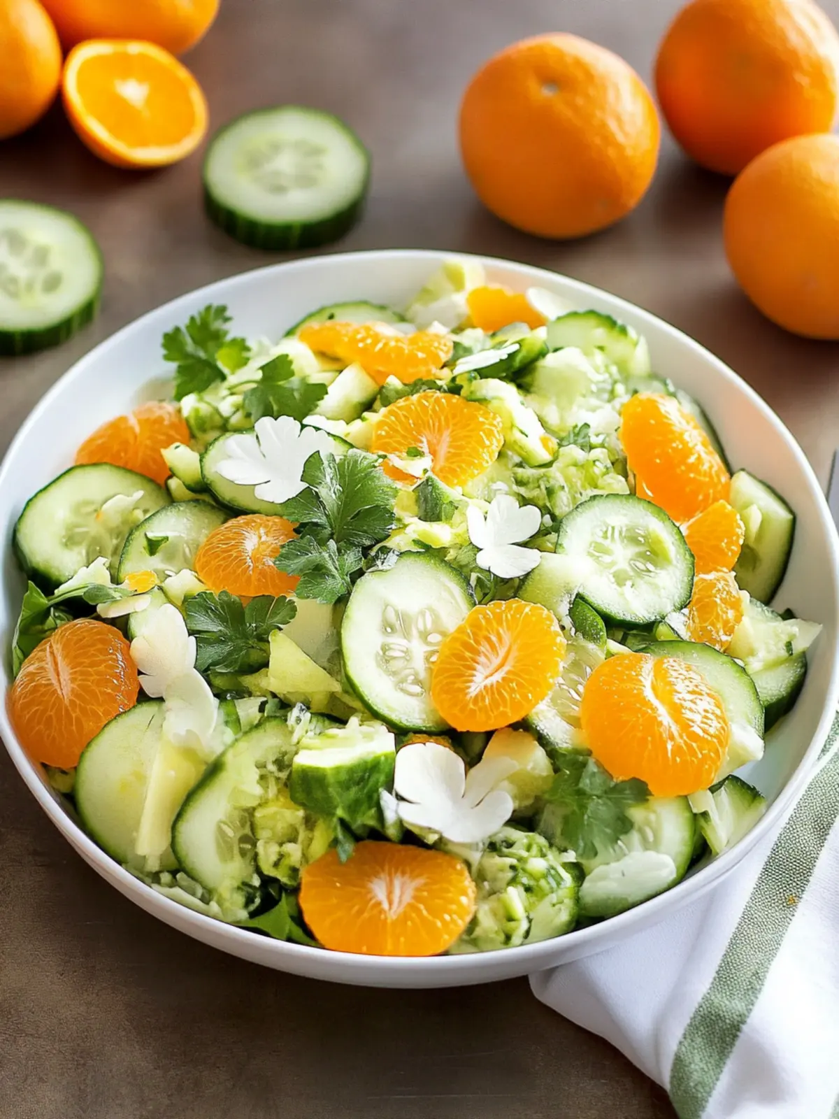Refresh Your Table with Irish Flag Clementine Cucumber Salad 2 Irish Flag Clementine Cucumber Salad