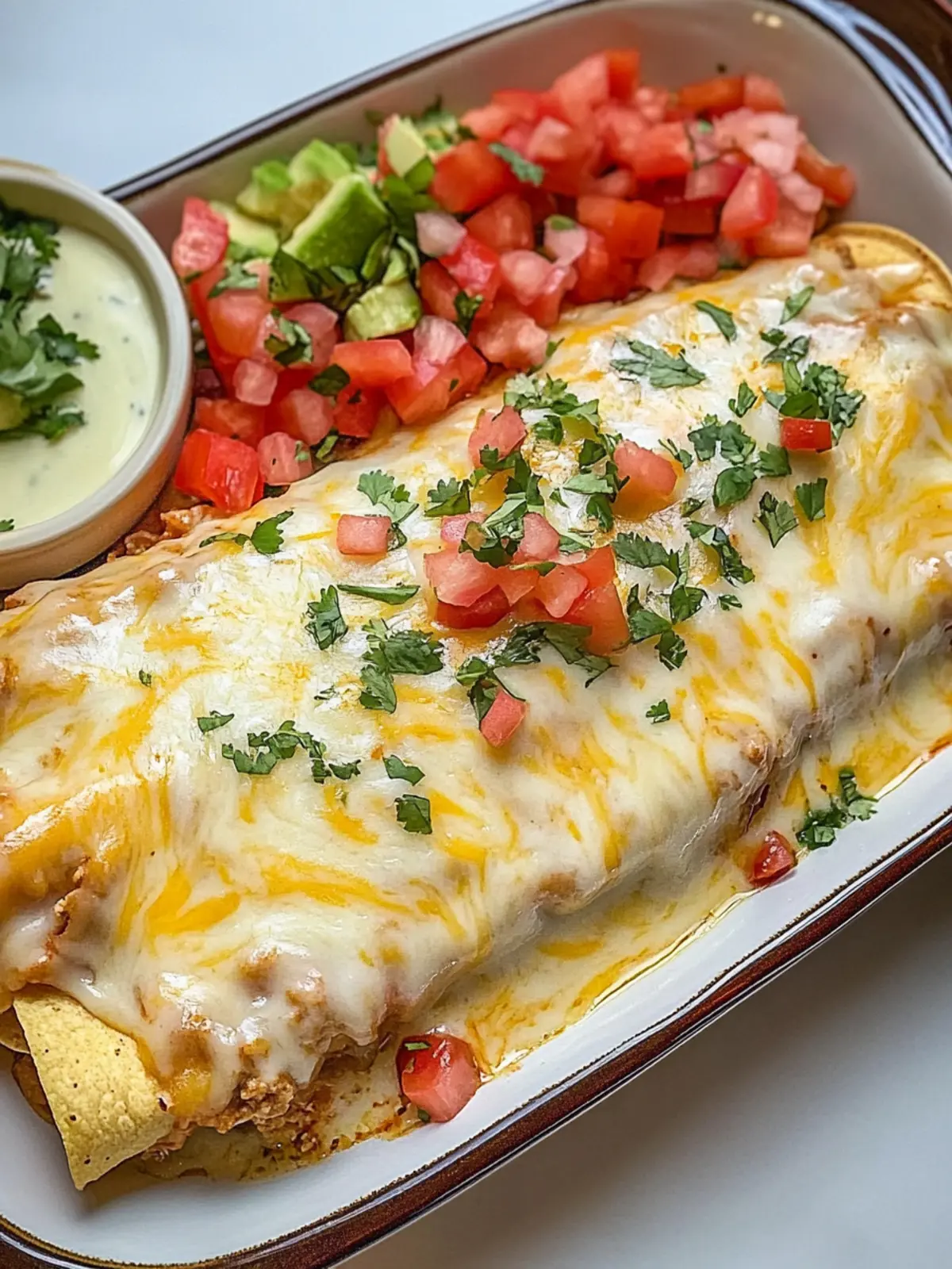 Savory Queso Chicken Enchiladas for a Quick Family Feast 2 Queso Chicken Enchiladas