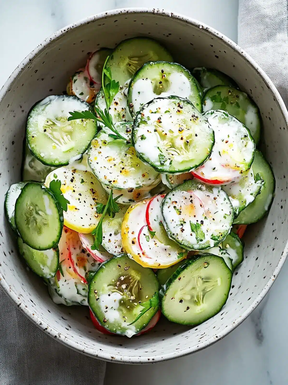 Bagel Cucumber Salad: A Refreshing Summer Surprise 4 Bagel Cucumber Salad