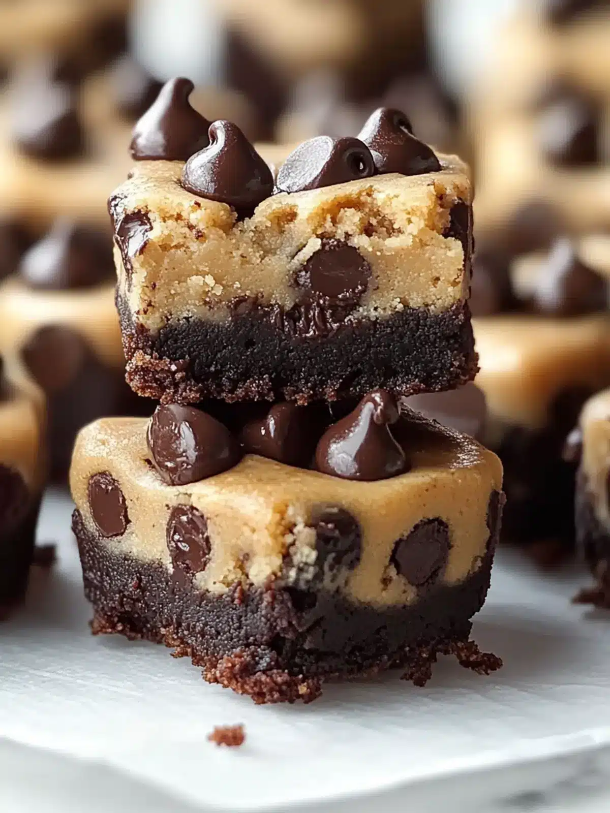 Chocolate Chip Cookie Dough Brownie Bites That Wow Every Time 5 Chocolate Chip Cookie Dough Brownie Bites