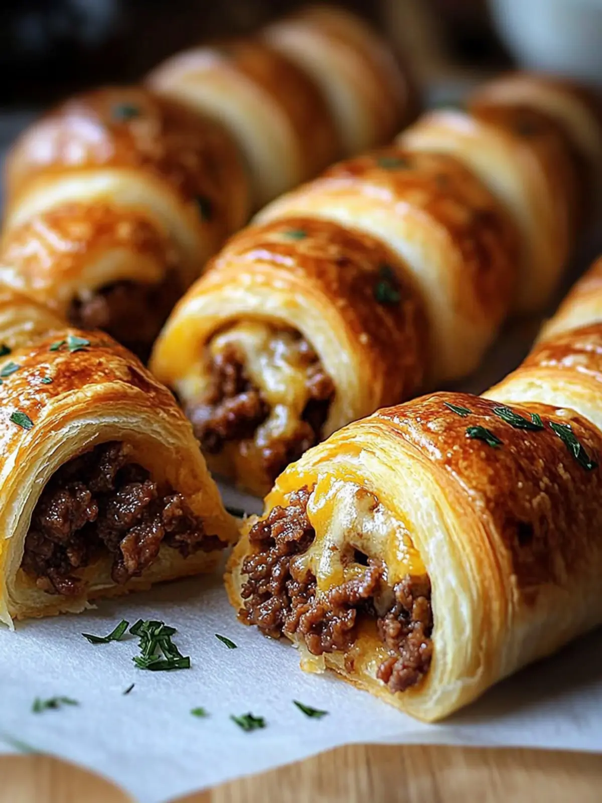 30-Minute Cheesy Beef Crescent Rolls for Busy Nights 5 Cheesy Beef Crescent Rolls