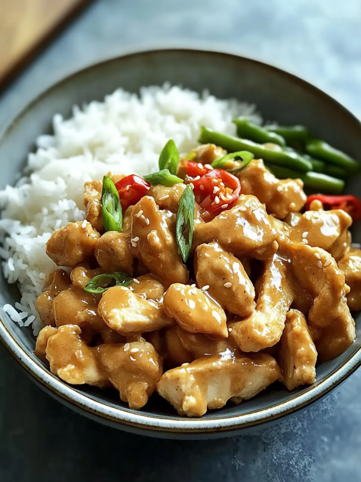 Chinese Peanut Butter Chicken