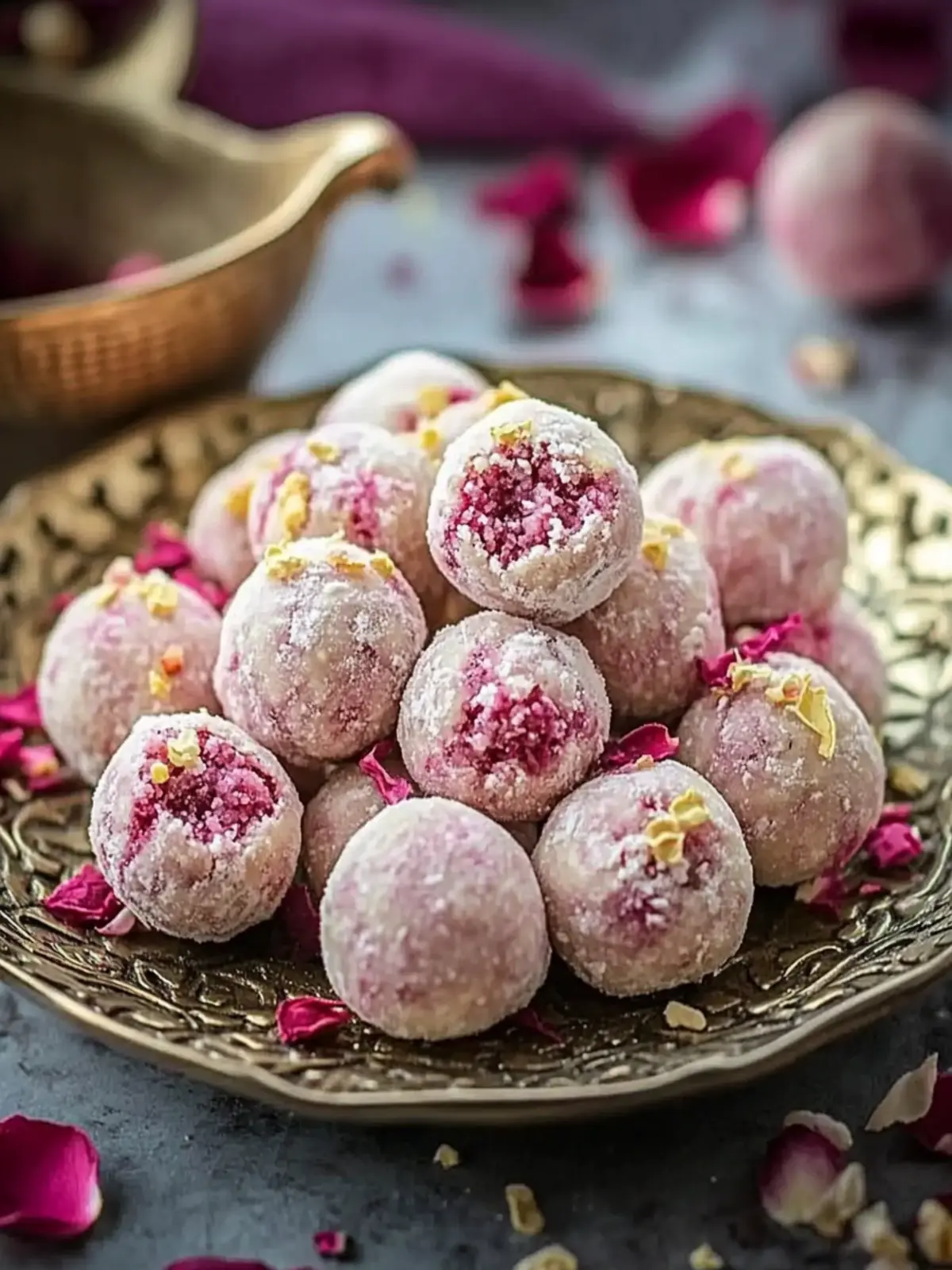 Rose Petal Ladoo