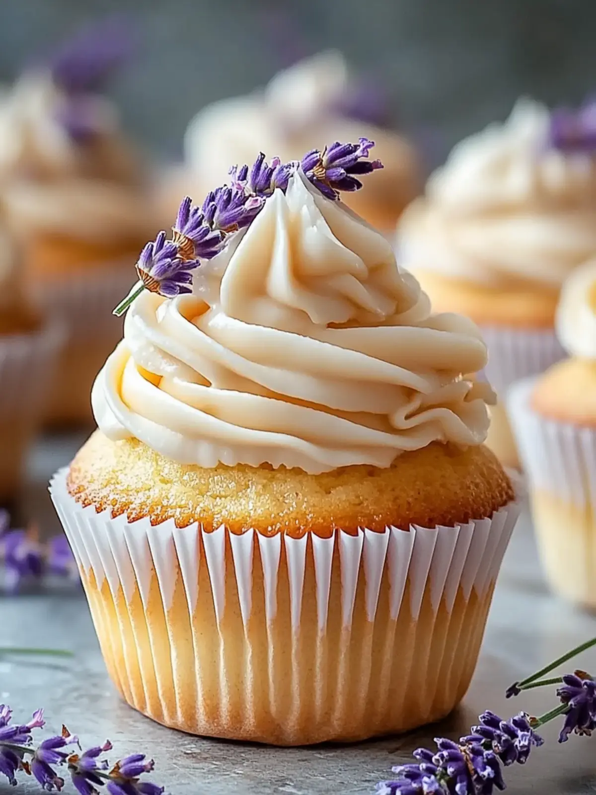 Lavender Honey Cupcakes: Indulge in a Floral Fantasy 3 Lavender Honey Cupcakes