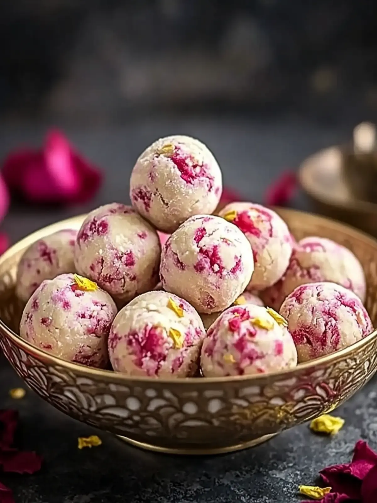 Delight in Rose Petal Ladoo: A Healthy Sweet Treat! 5 Rose Petal Ladoo