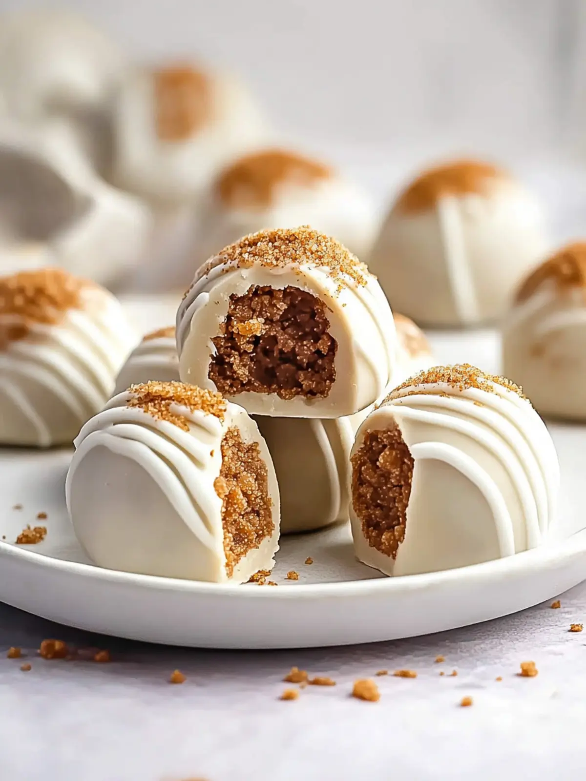 Delicious No-Bake Biscoff Cookie Truffles in 4 Easy Steps 4 No-Bake Biscoff Cookie Truffles
