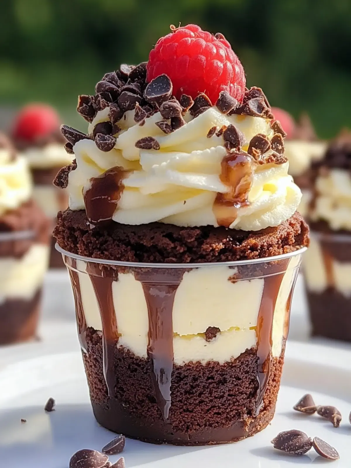 Loaded Brownie Cheesecake Cups: Your No-Bake Dessert Dream 3 Loaded Brownie Cheesecake Cups