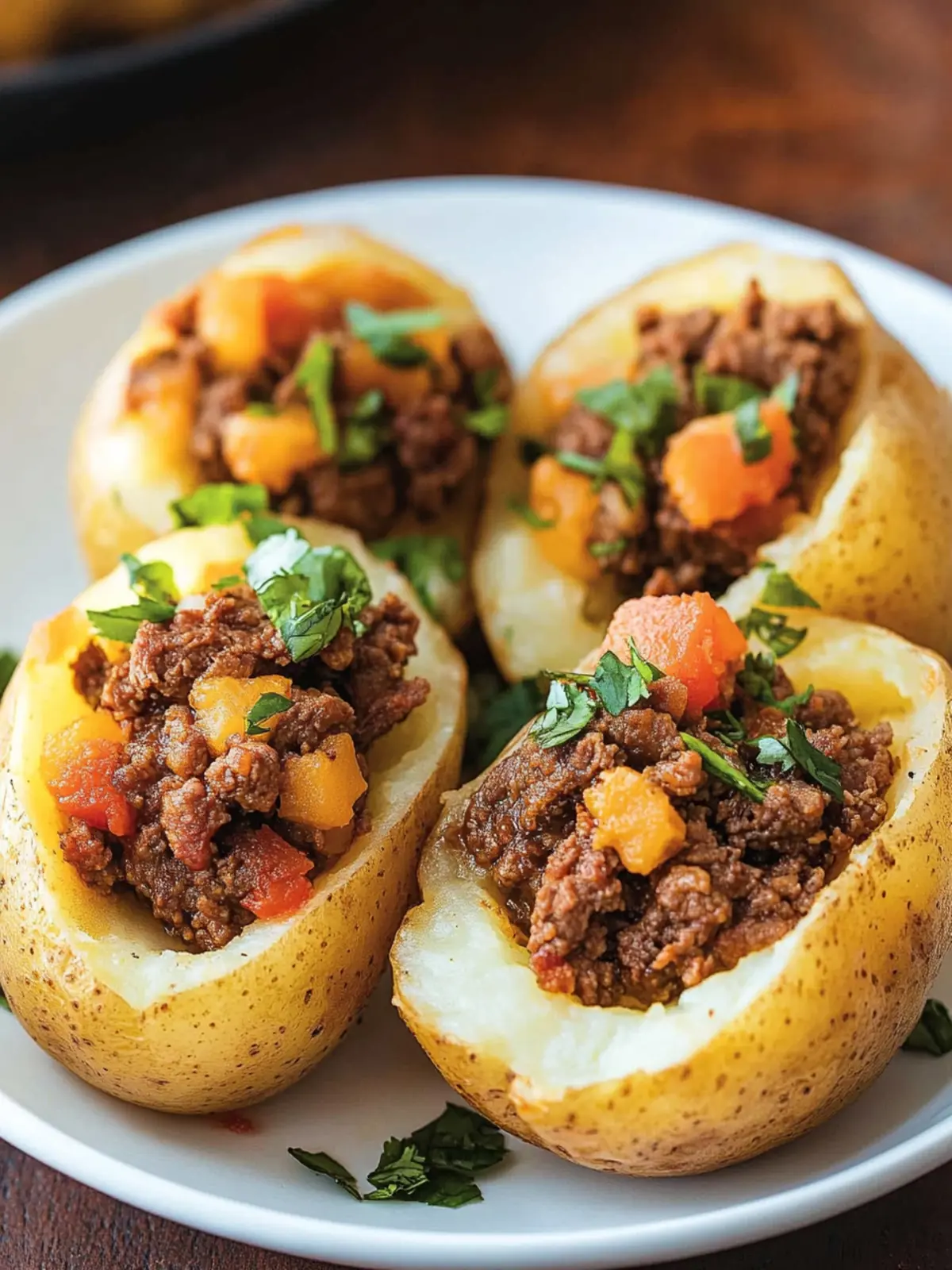 Crispy Colombian Papas Rellenas: Savory Beef Bliss Await! 2 Colombian Papas Rellenas (Beef Stuffed Potatoes)