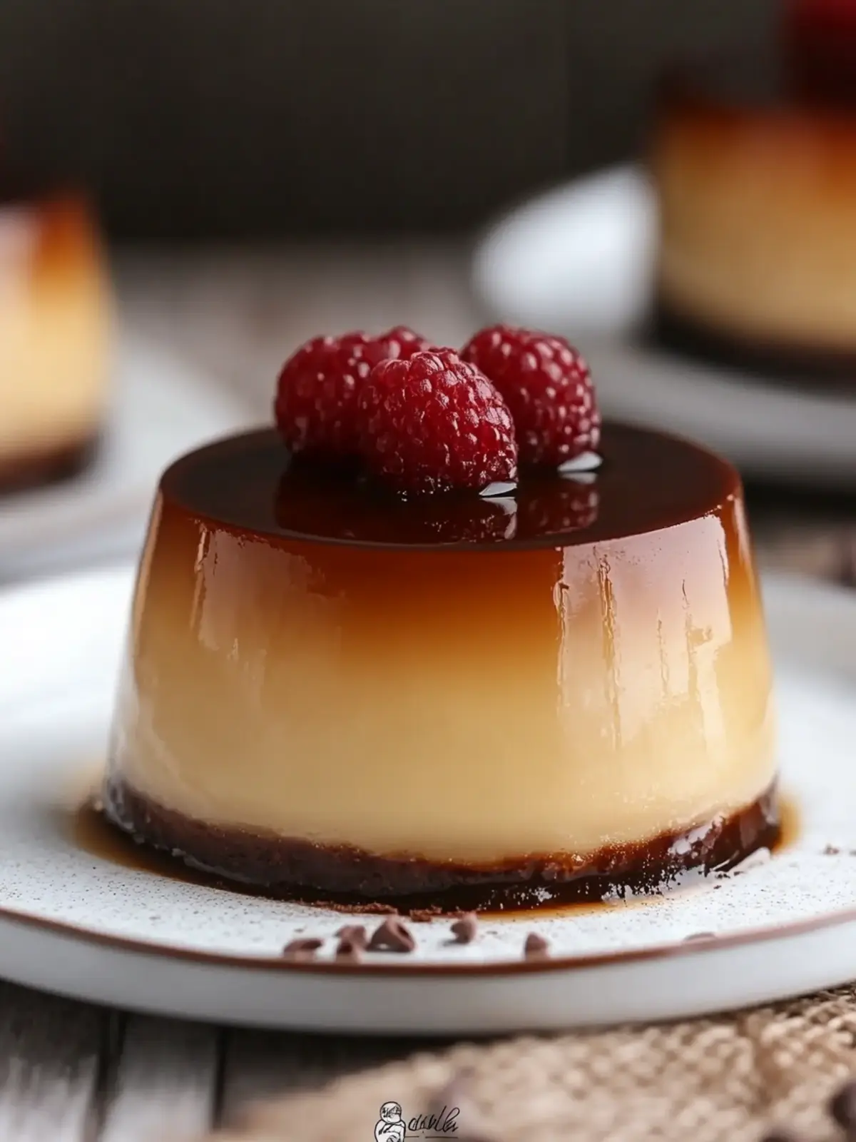 Mini Choco Flan: Irresistibly Easy Mexican Dessert Delight 2 Mini Choco Flan