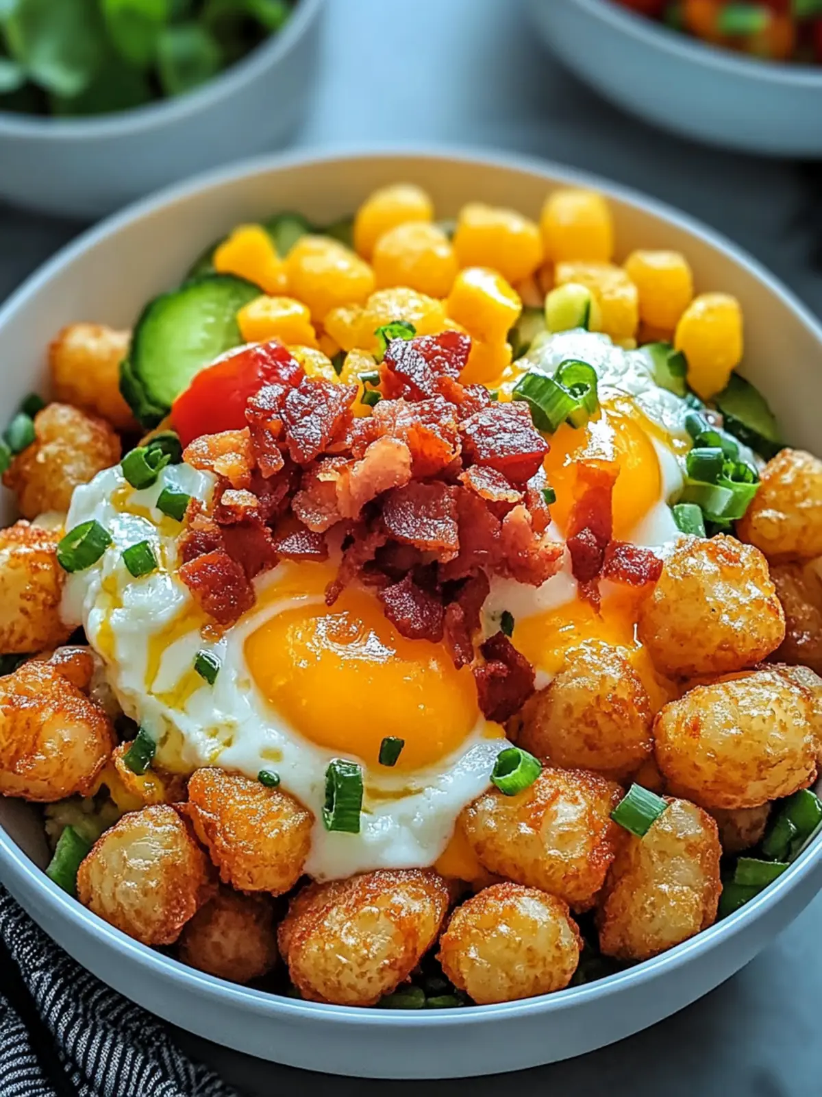 Tater Tot Breakfast Bowl: The Ultimate Morning Comfort Food 3 Tater Tot Breakfast Bowl