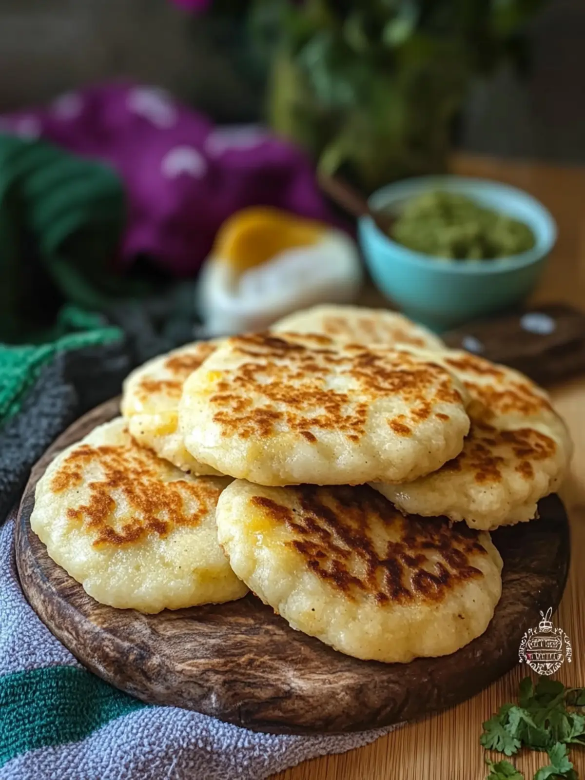 Cheesy Arepas con Queso: A Quick Taste of Colombia 3 Arepas con Queso