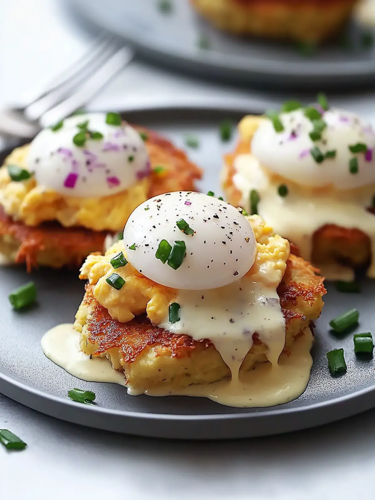 Latke Eggs Benedict: A Fun Twist on Classic Brunch Comfort 5 Latke Eggs Benedict