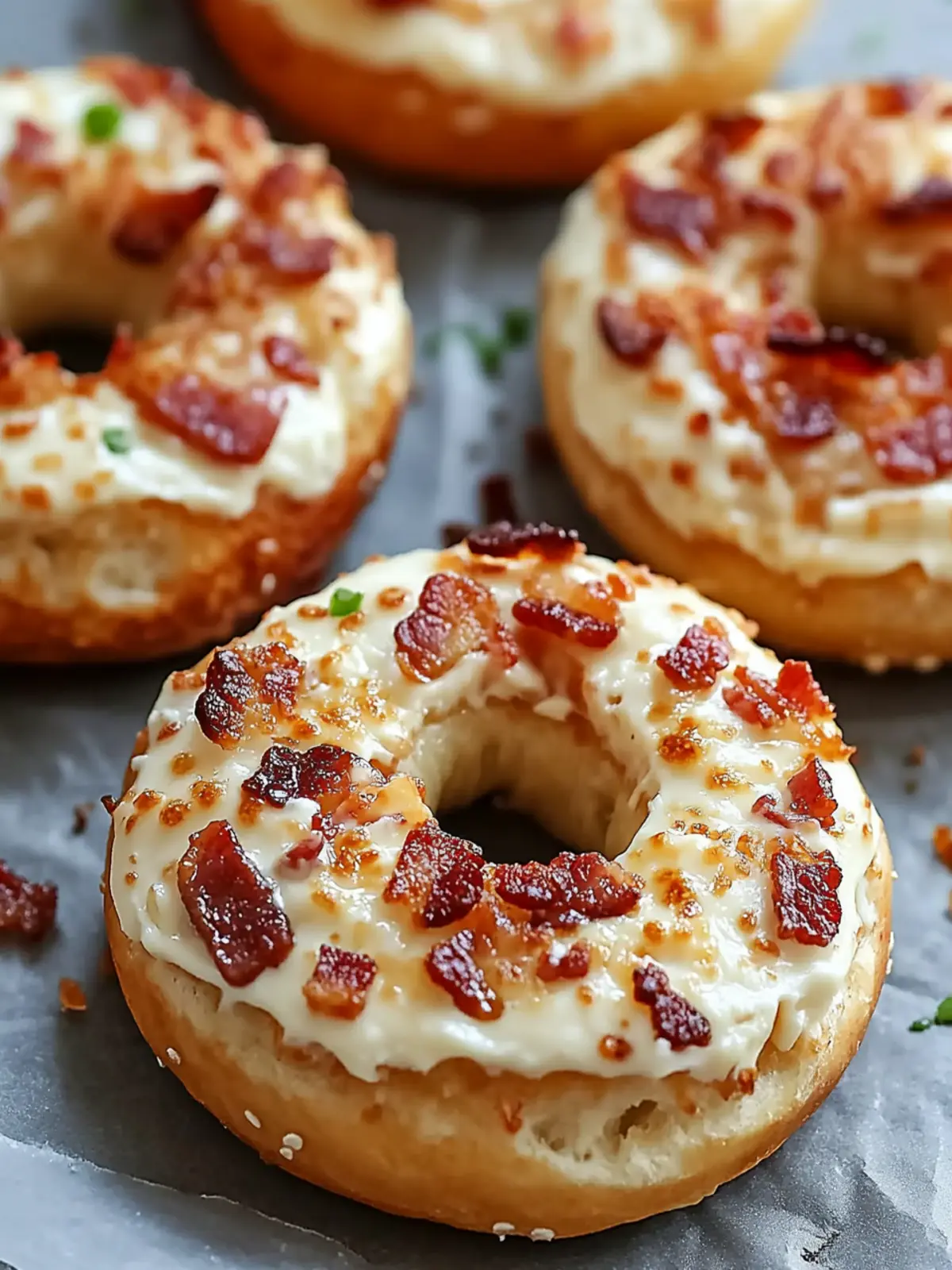 Bacon Cream Cheese Bagels: Your New Weekend Breakfast Delight 4 Bacon Cream Cheese Bagels