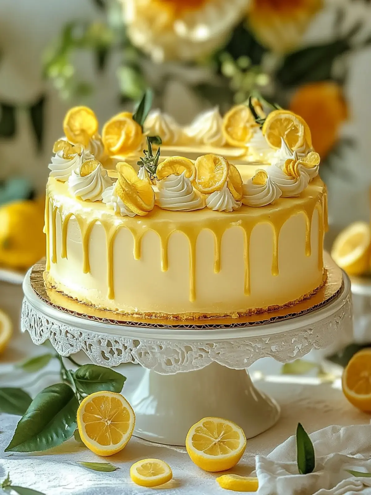 Lemon Cakes Great Gatsby: Classic Twist for Your Table 5 Lemon Cakes Great Gatsby