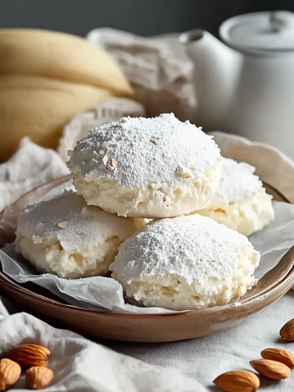 Fluffy Ricotta Almond Pillows You'll Want to Make Tonight 3 Ricotta Almond Pillows