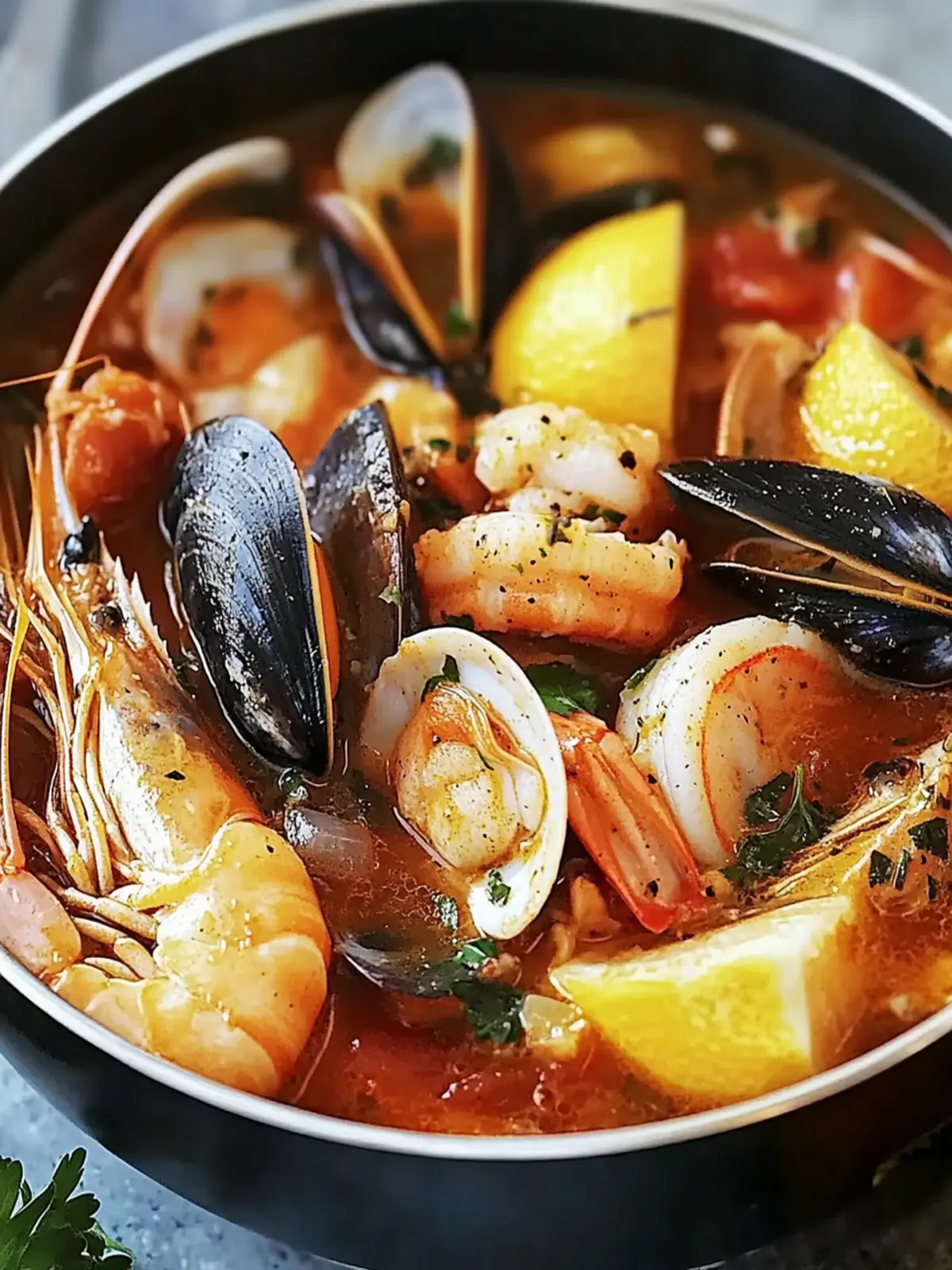 Easy Cioppino (Seafood Stew)