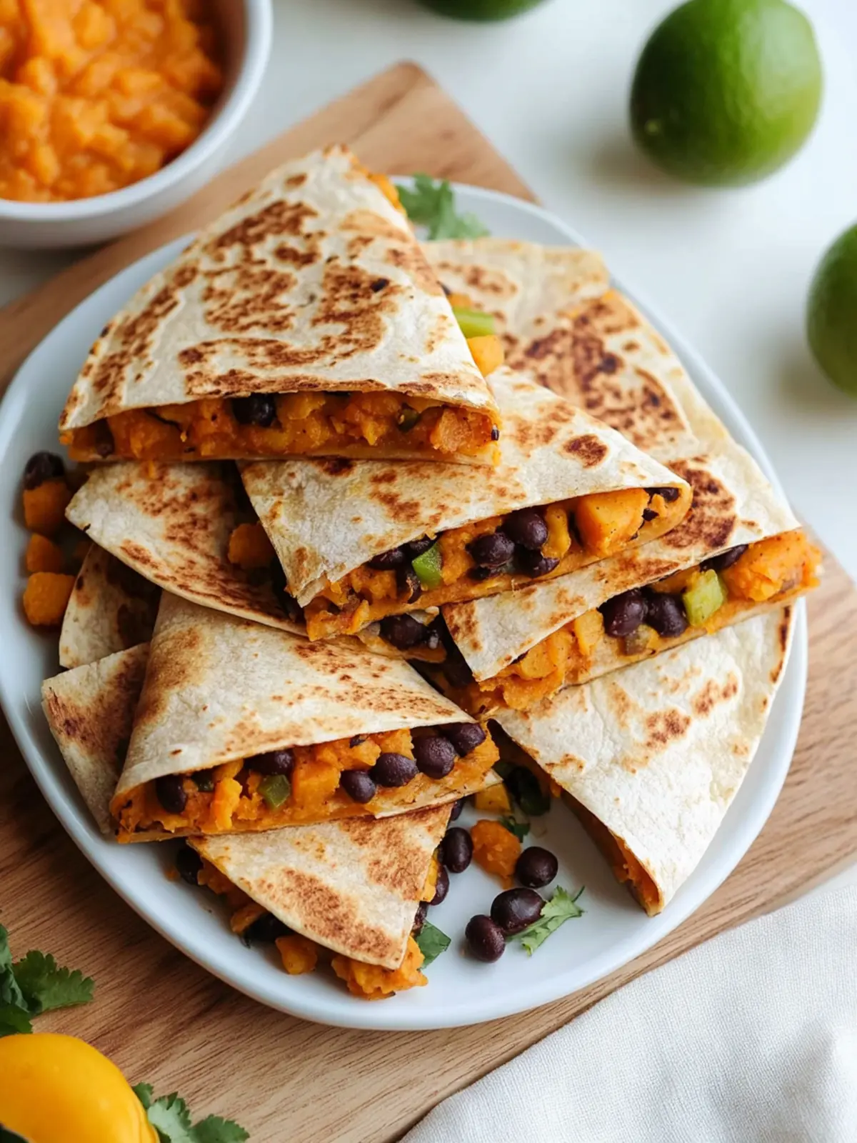 Delicious Sweet Potato Black Bean Quesadillas You’ll Love 5 Sweet Potato Black Bean Quesadillas